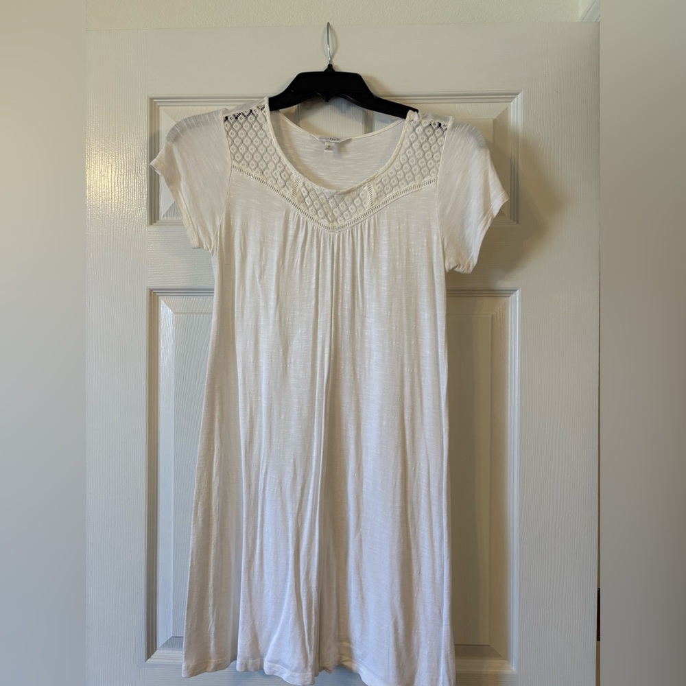Charming Charlie White Mini Dress Size Small
